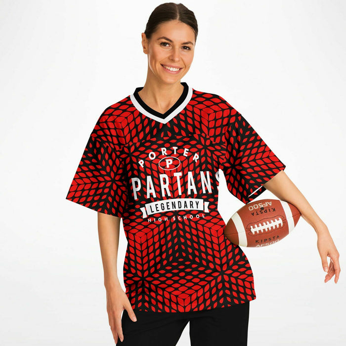 Porter Spartans Football Jersey 22