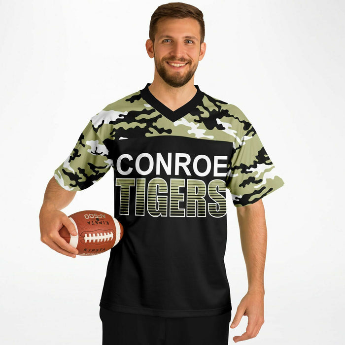 Conroe Tigers Football Spirit Jersey 08