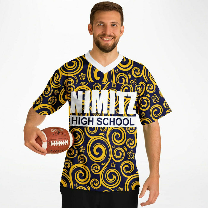 Nimitz Cougars Football Jersey 18