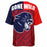 Cypress Springs Panthers football jersey -  ghost view - back