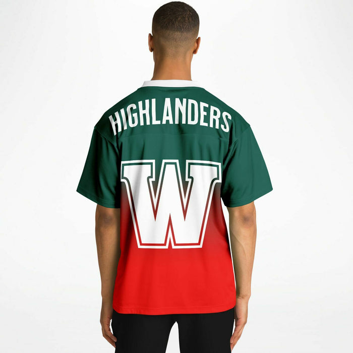 The Woodlands Highlanders Football Jersey 05