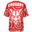 Tomball Cougars High School football jersey -  ghost view - back