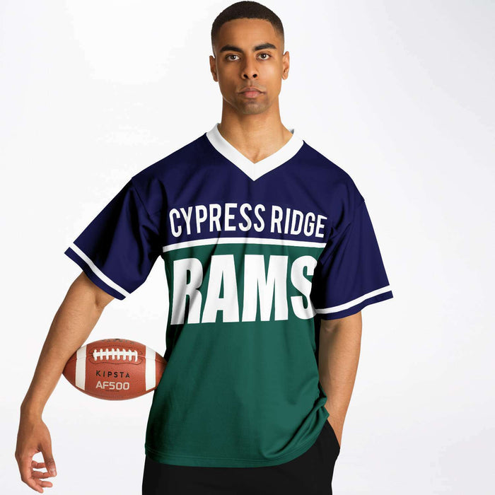 Cypress Ridge Rams Football Jersey 03