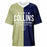 Klein Collins Tigers football jersey -  ghost view - front 04