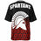 Porter Spartans High School football jersey -  ghost view - back