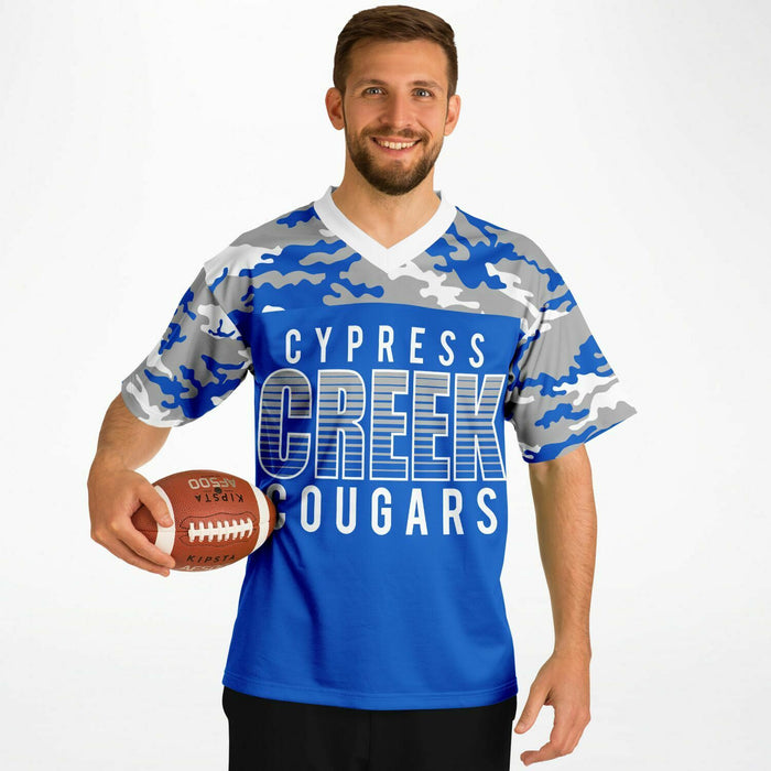 Cypress Creek Cougars Football Jersey 08