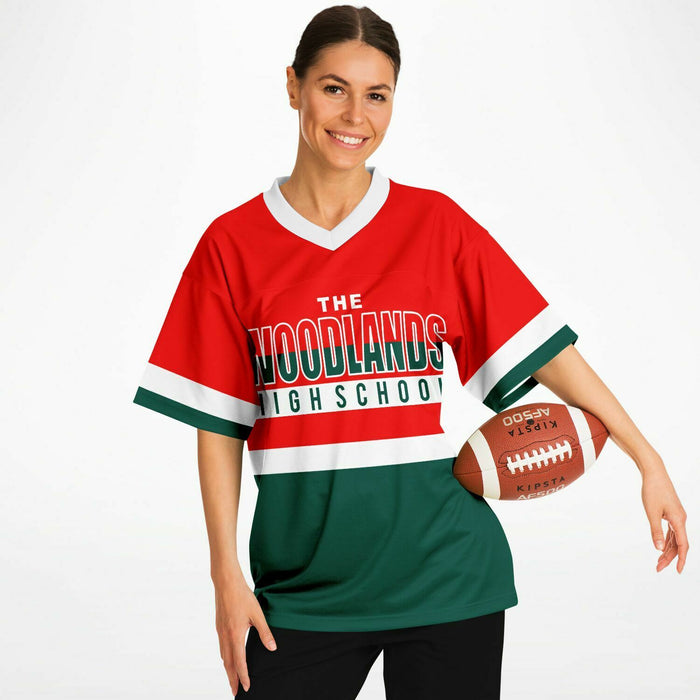 The Woodlands Highlanders Football Jersey 10