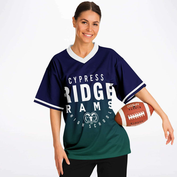 Cypress Ridge Rams Football Jersey 05