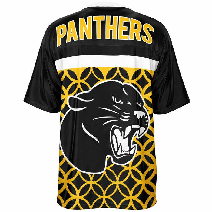 Klein Oak Panthers football jersey -  ghost view - back