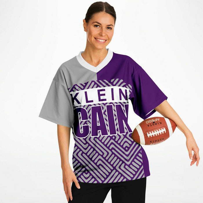 Klein Cain Hurricanes Football Jersey 31