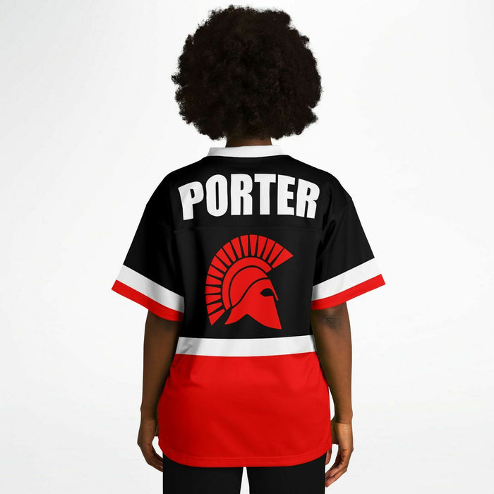 Porter Spartans Football Jersey 10