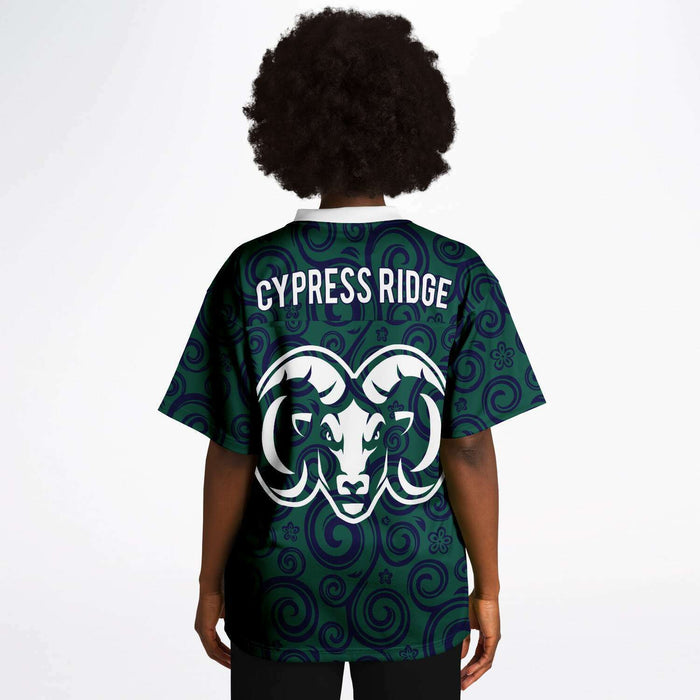 Cypress Ridge Rams Football Jersey 18