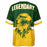 Klein Forest Eagles football jersey -  ghost view - back