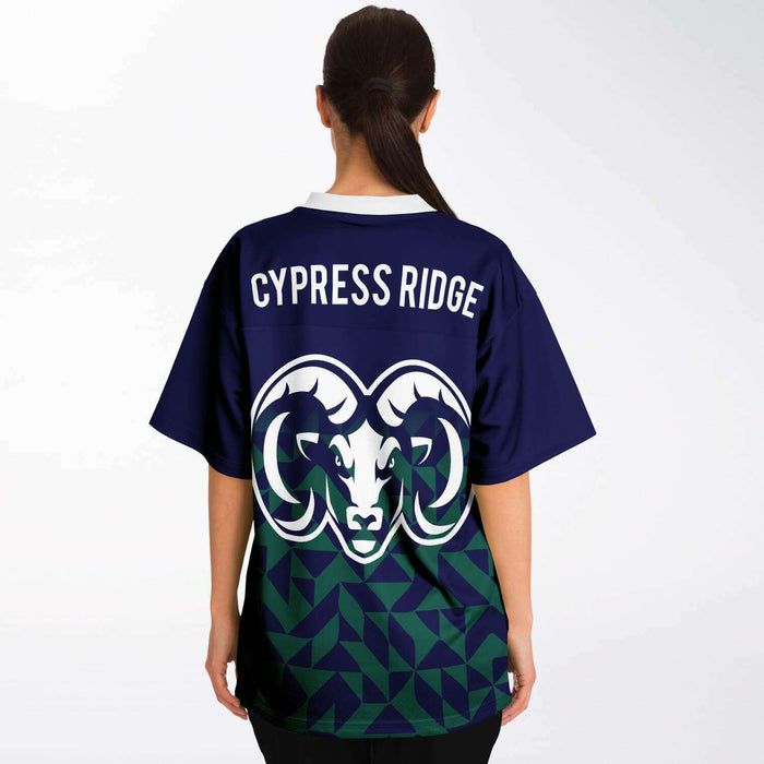 Cypress Ridge Rams Football Jersey 19