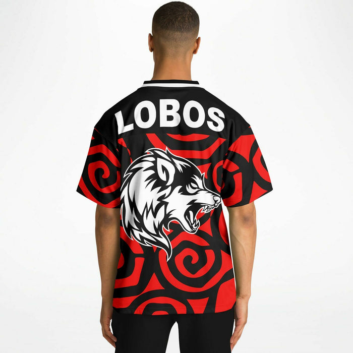 Langham Creek Lobos Football Jersey 16