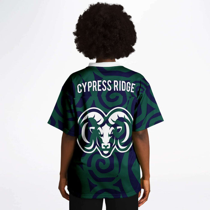 Cypress Ridge Rams Football Jersey 16