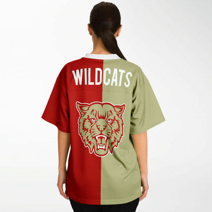 Cypress Woods Wildcats Football Spirit Jersey 04