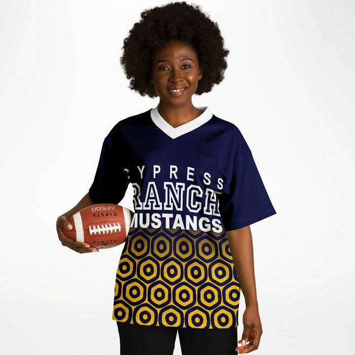 Cypress Ranch Mustangs Football Jersey 25