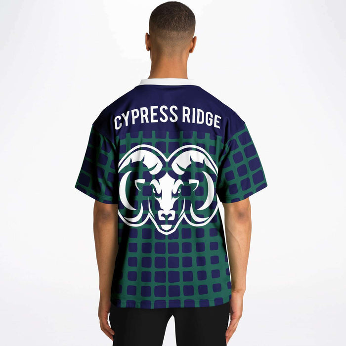 Cypress Ridge Rams Football Jersey 25