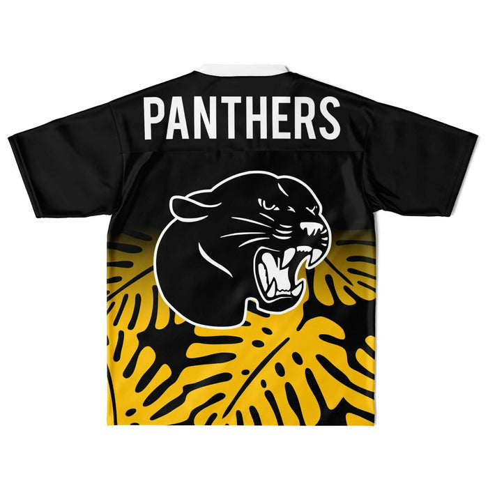 Klein Oak Panthers football jersey laying flat - back