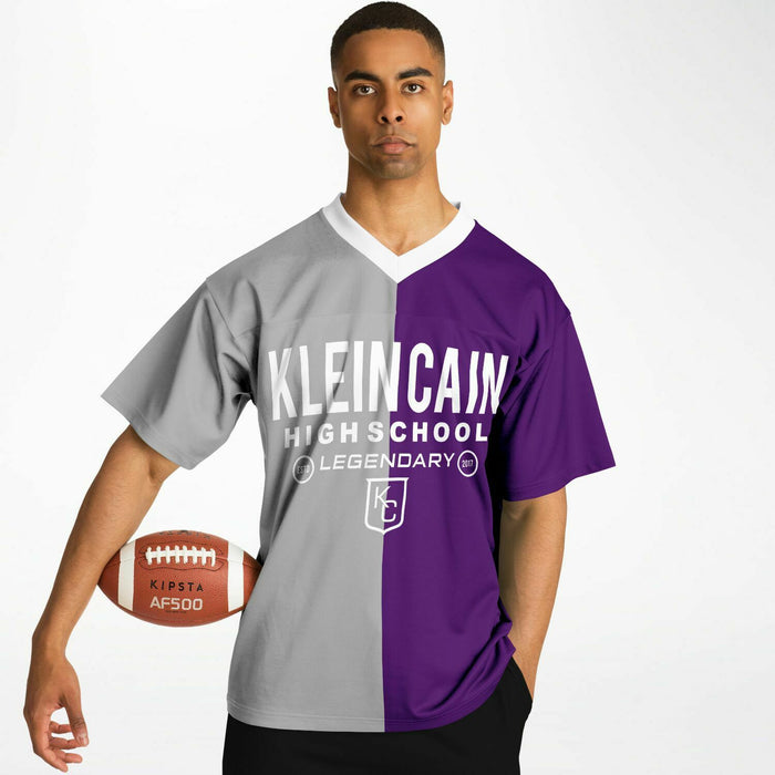 Klein Cain Hurricanes Football Jersey 04