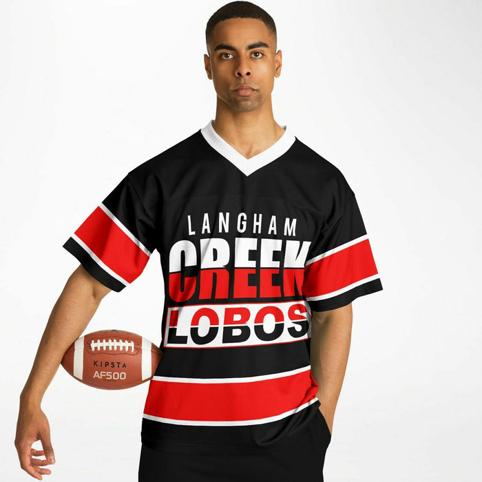 Langham Creek Lobos Football Jersey 13