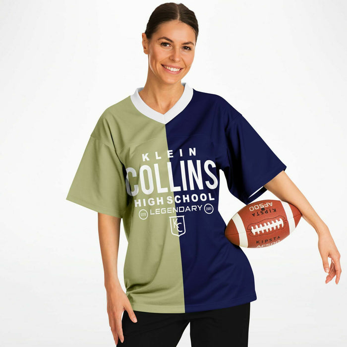 Klein Collins Tigers Football Spirit Jersey 04