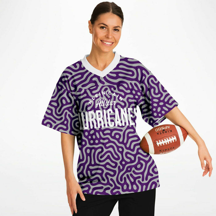 Klein Cain Hurricanes Football Jersey 20