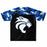 Dekaney Wildcats football jersey laying flat - back