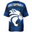 Dekaney Wildcats football jersey -  ghost view - back