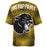 Klein Oak Panthers football jersey -  ghost view - back