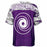 Klein Cain Hurricanes football jersey -  ghost view - back