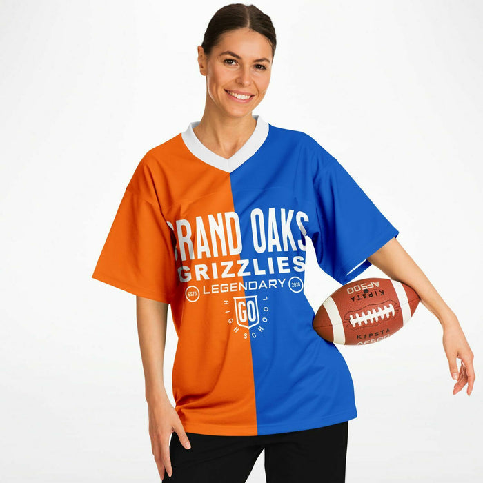 Grand Oaks Grizzlies Football Jersey 04