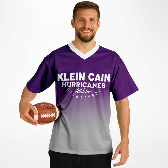 Klein Cain Hurricanes Football Jersey 05