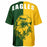 Klein Forest Eagles football jersey -  ghost view - back