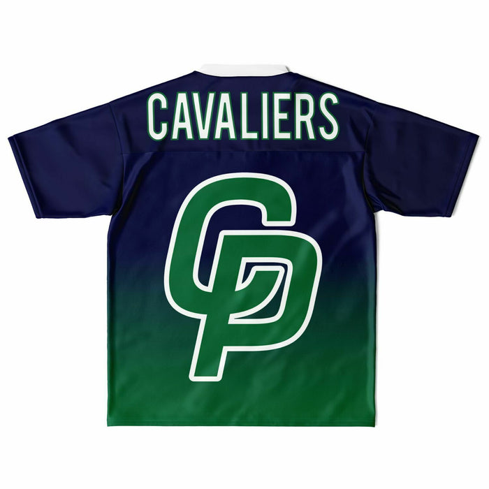 College Park Cavaliers football jersey laying flat - back 05