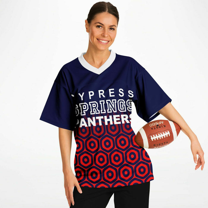 Cypress Springs Panthers Football Jersey 25