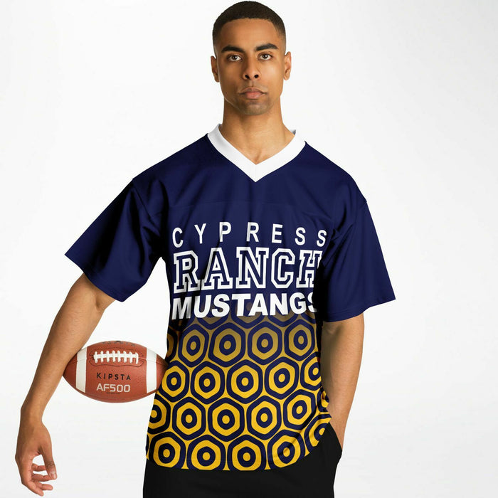 Cypress Ranch Mustangs Football Jersey 25