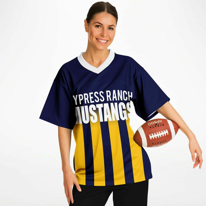 Cypress Ranch Mustangs Football Jersey 14