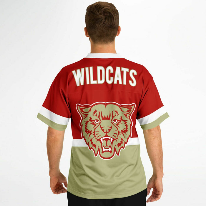 Cypress Woods Wildcats Football Spirit Jersey 10