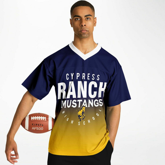 Cypress Ranch Mustangs Football Jersey 05