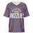 Grand Oaks Grizzlies football jersey -  ghost view - front