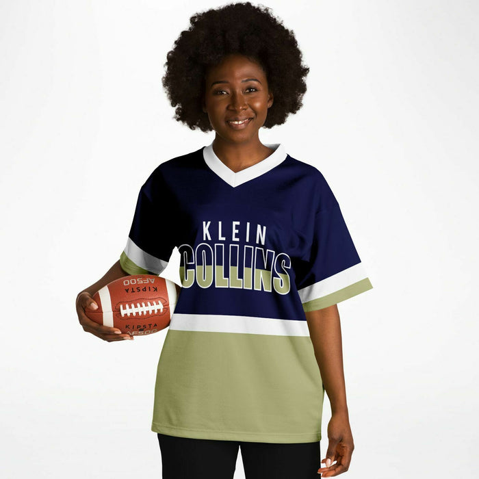 Klein Collins Tigers Football Spirit Jersey 10