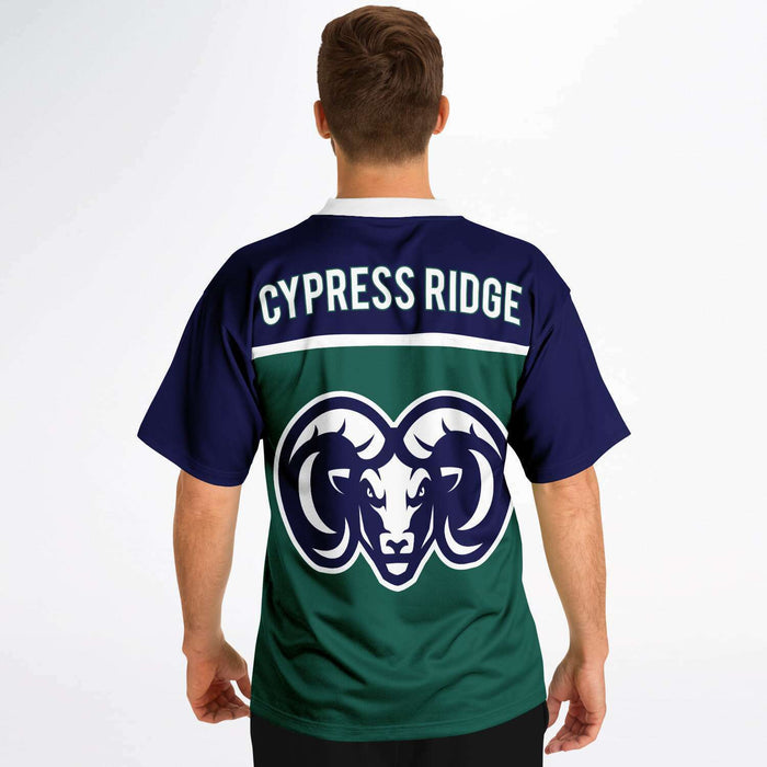 Cypress Ridge Rams Football Jersey 07