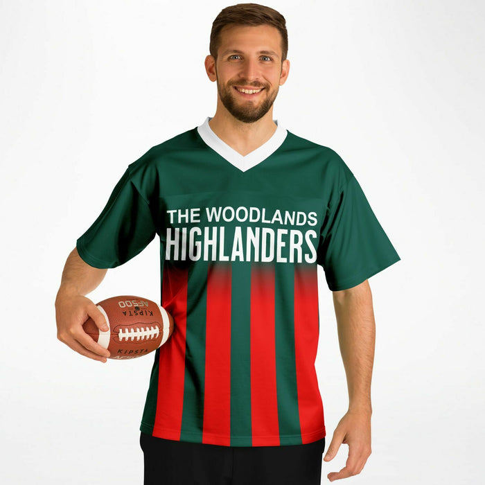 The Woodlands Highlanders Football Jersey 14