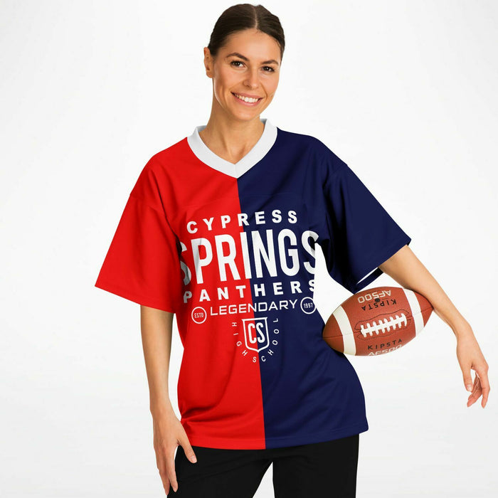 Cypress Springs Panthers Football Jersey 04