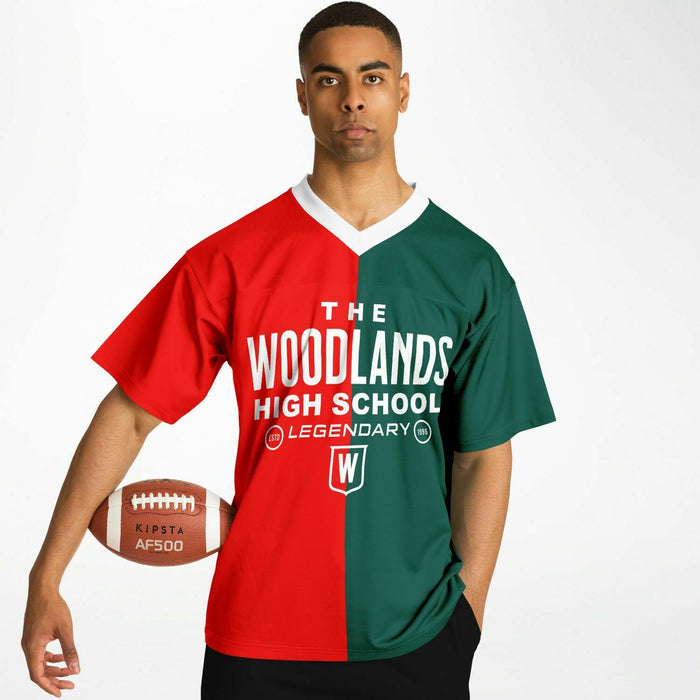 The Woodlands Highlanders Football Jersey 04