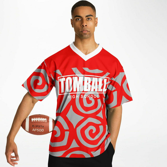 Tomball High School Cougars Football Jersey 16