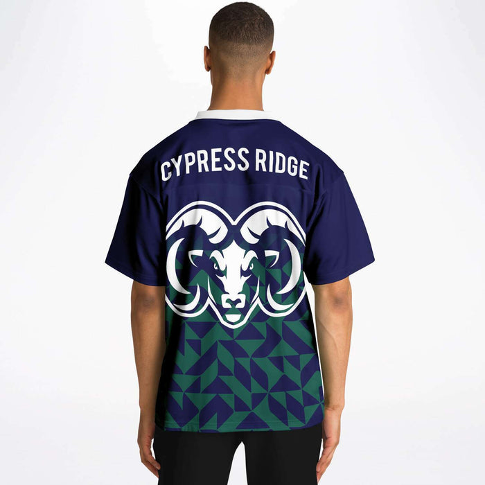 Cypress Ridge Rams Football Jersey 19