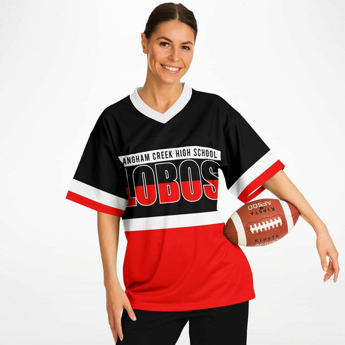 Langham Creek Lobos Football Jersey 10